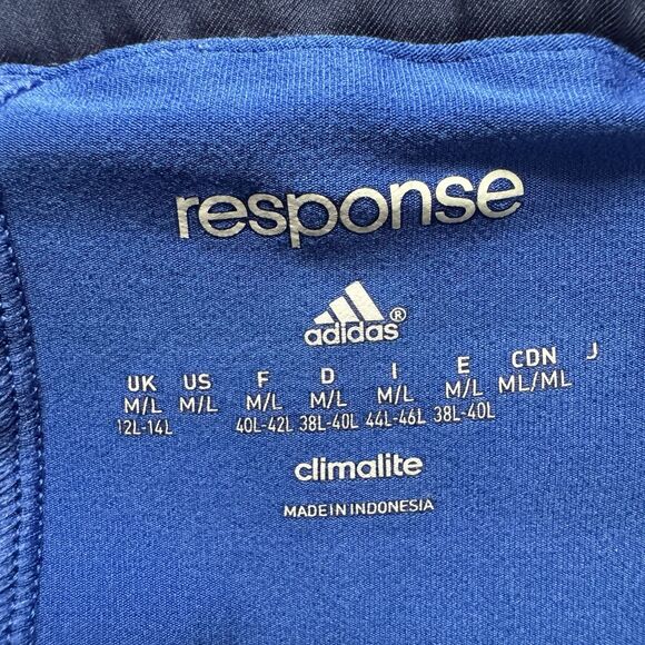 Adidas Climalite Response Tennis Skirt Blue Size M/L Womens Skort - Picture 3 of 7